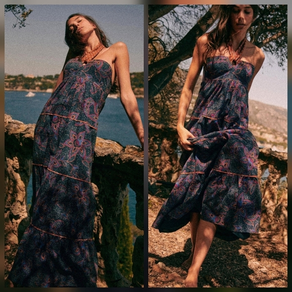 Sezane Analya Dress in Floral Mix size 36 - Picture 1 of 11